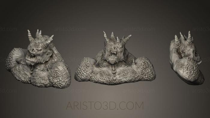 Busts of heroes and monsters (BUSTH_0370) 3D model for CNC machine